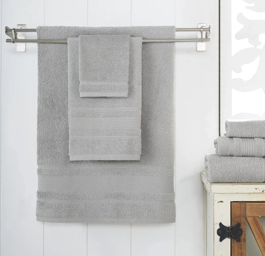 4-Piece Washcloths Towels Set, 100% Turkish Cotton Premium Quality