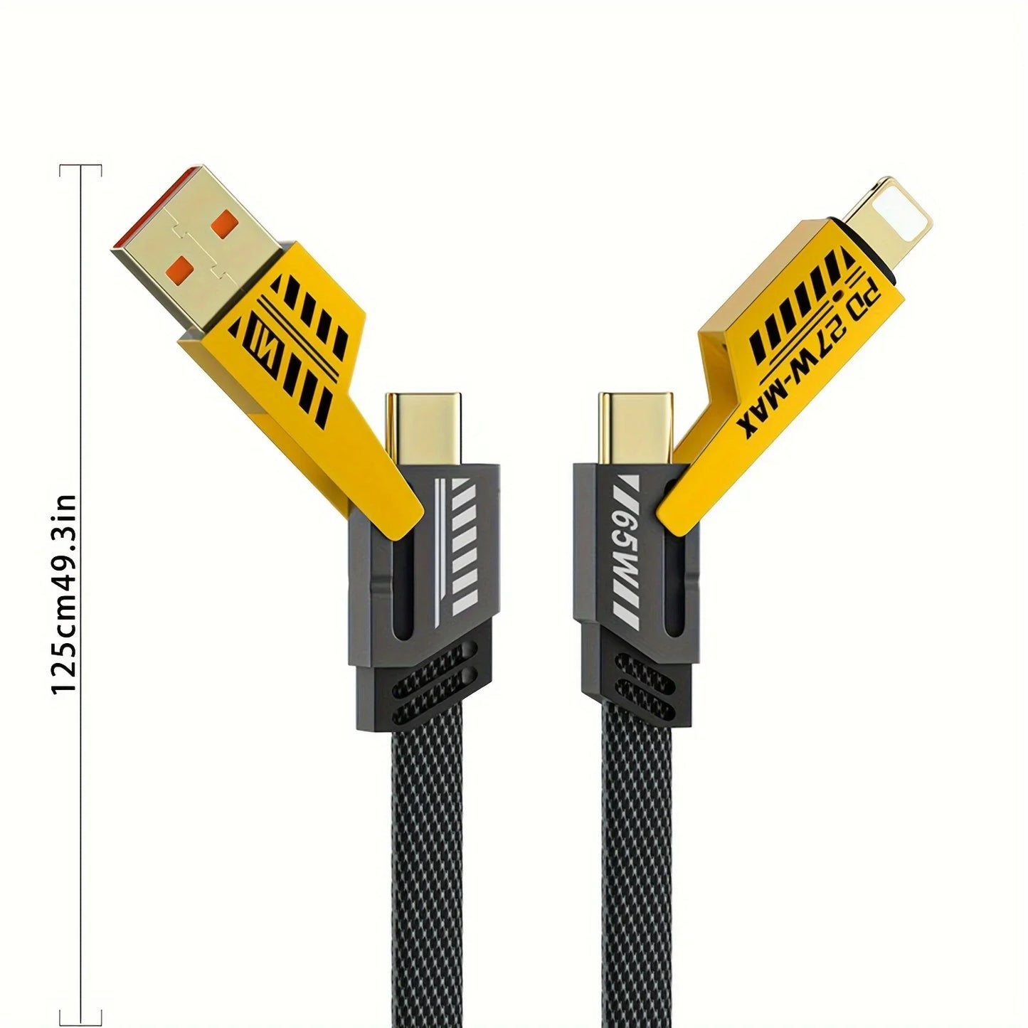 4 in 1 Charging Cable Type C USB