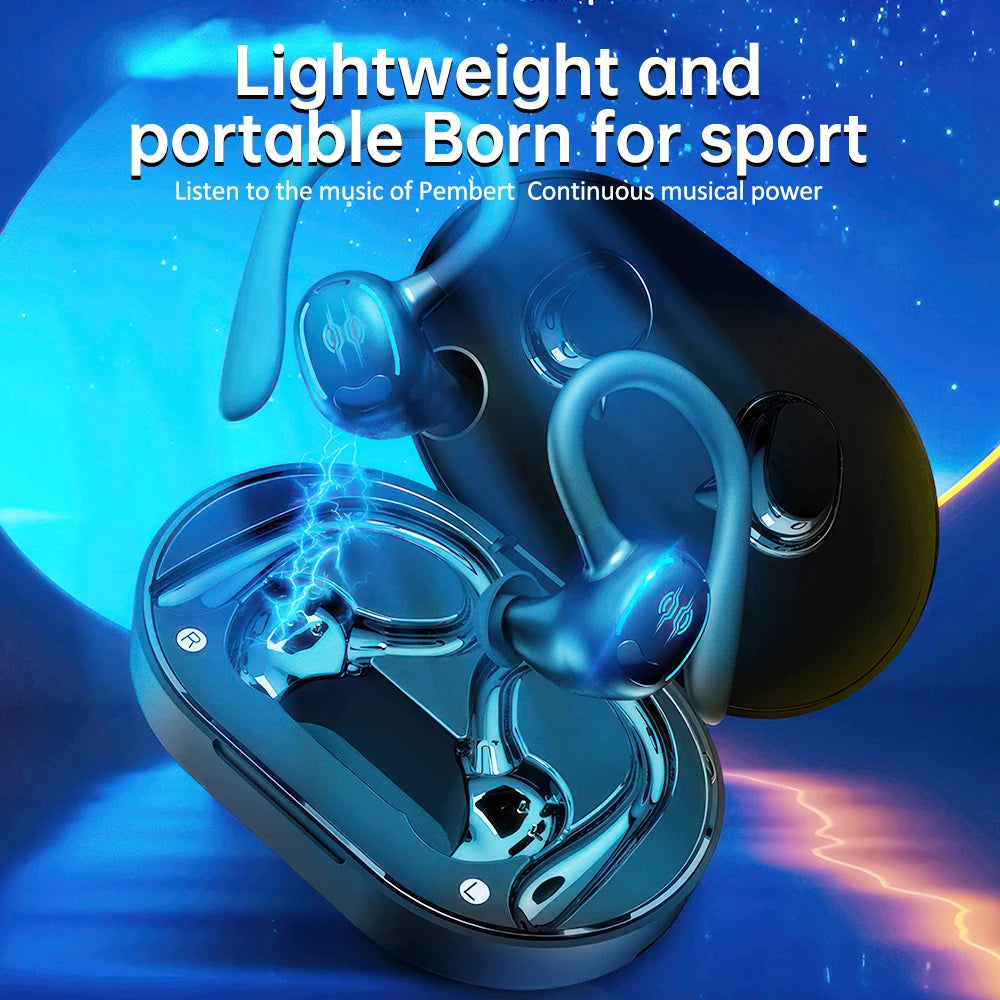 Mpow YYK-635 Wireless 50 Hours Bluetooth 5.3 Earphones, IPX7 Waterproof Sports Earbuds for Running