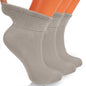 Unisex Cotton Diabetic Ankle Socks 3 Pairs