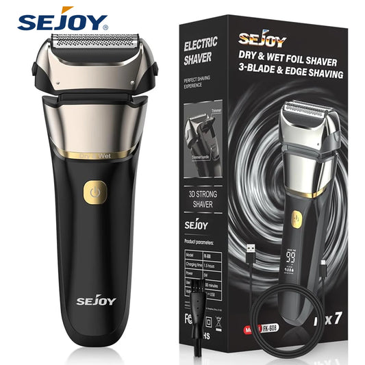 Sejoy Electric Razor- Shaver/ Wet- Dry Shaver