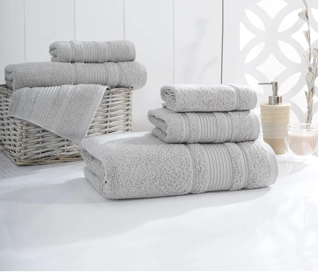4-Piece Washcloths Towels Set, 100% Turkish Cotton Premium Quality