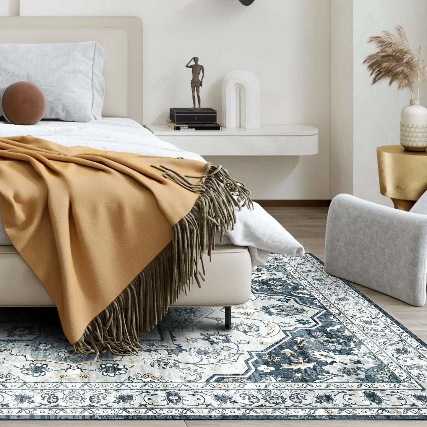 Washable decorative Rug