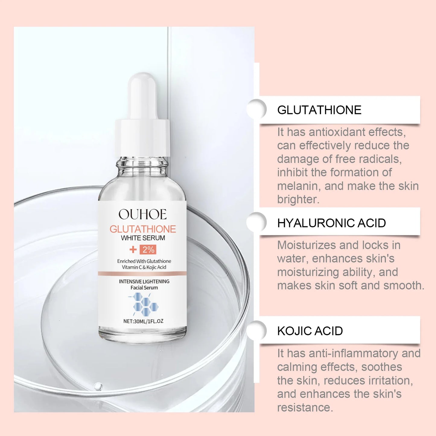 Moisturizing Vitamin C, Hyaluronic Acid Essence