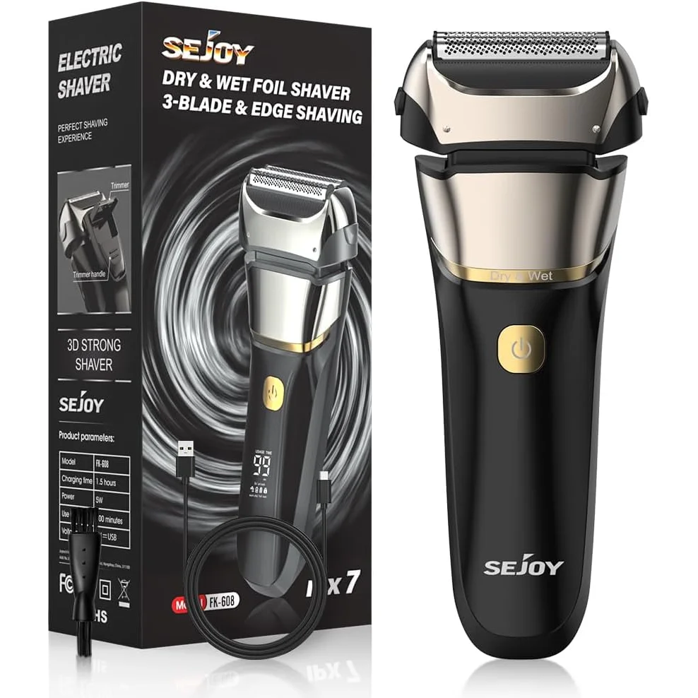 Sejoy Electric Razor- Shaver/ Wet- Dry Shaver