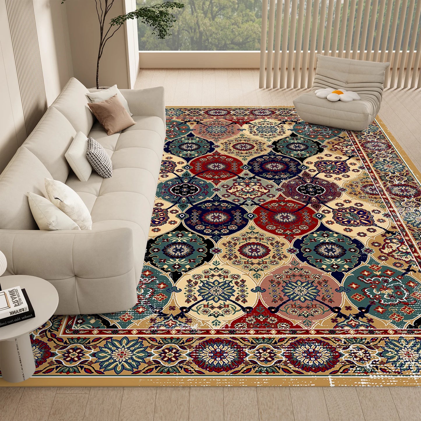 Washable decorative Rug