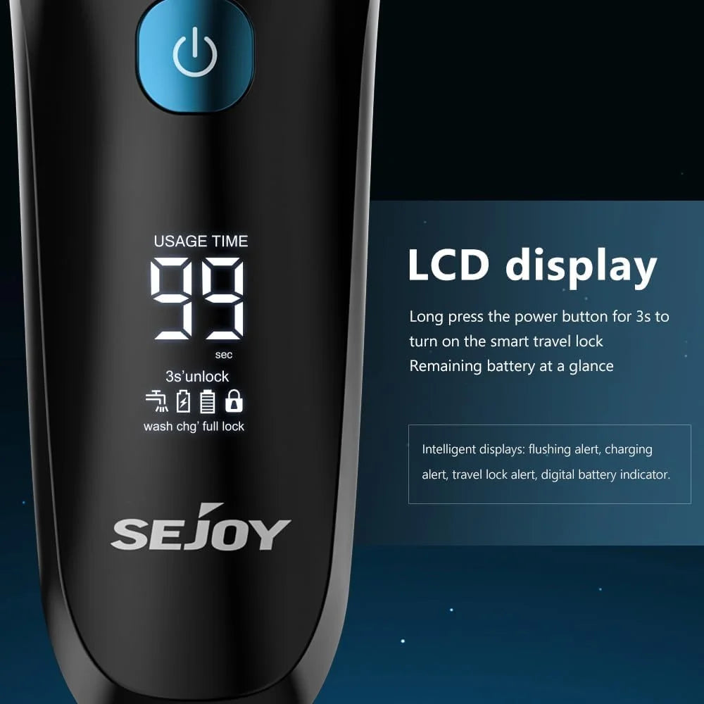 Sejoy Electric Razor- Shaver/ Wet- Dry Shaver