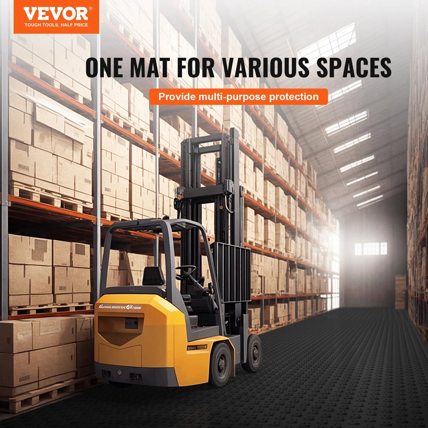 Interlocking Garage Floor Covering Tiles