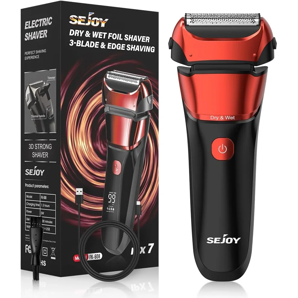 Sejoy Electric Razor- Shaver/ Wet- Dry Shaver