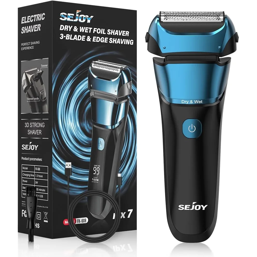 Sejoy Electric Razor- Shaver/ Wet- Dry Shaver