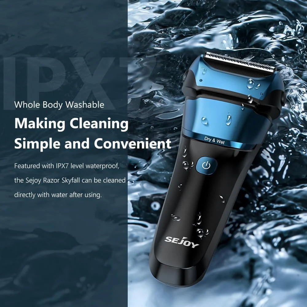 Sejoy Electric Razor- Shaver/ Wet- Dry Shaver