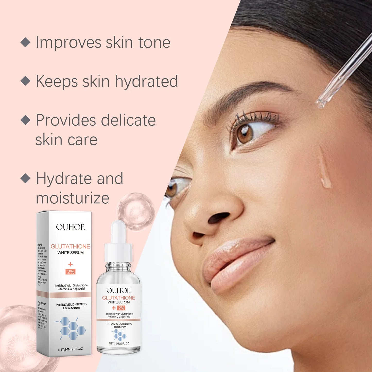 Moisturizing Vitamin C, Hyaluronic Acid Essence