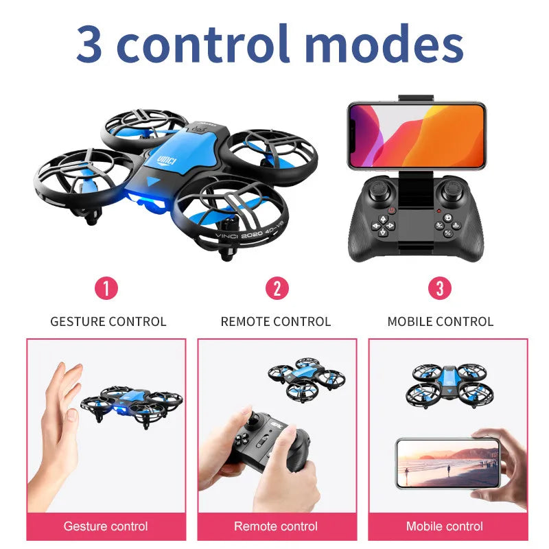 Mini Drone 4k profession HD 1080P Wide Angle Camera WiFi FPV RC