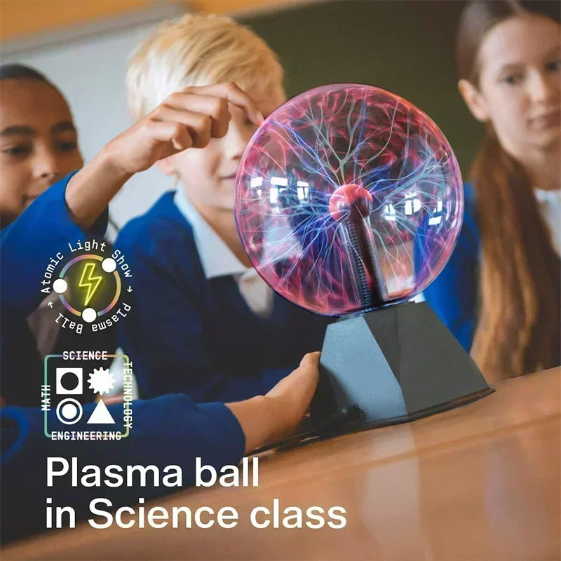 Magic Crystal Plasma Ball Touch Lamp