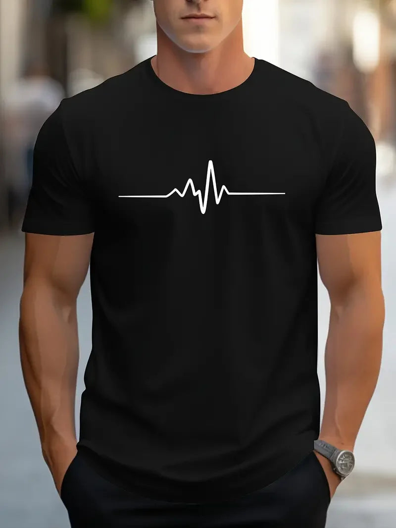 Men's Fashionable Summer Crew Neck