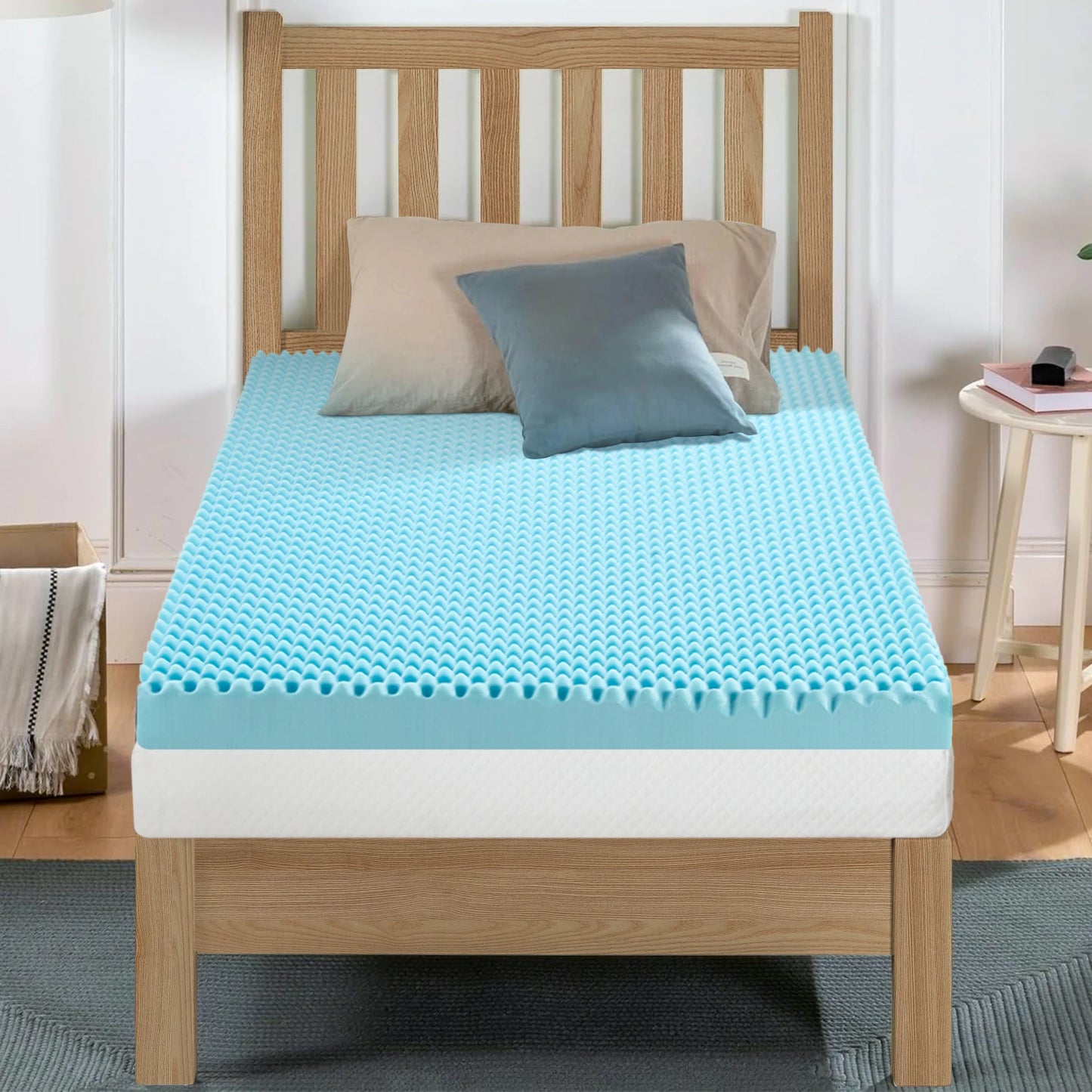 Memory Foam Mattress Topper- CertiPUR Certified