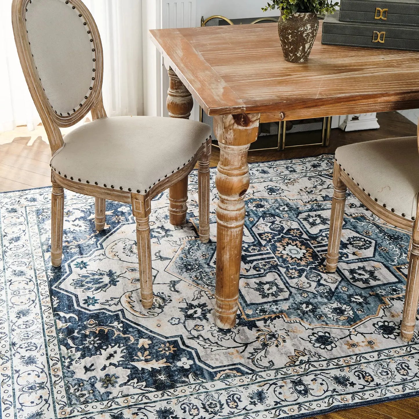 Washable decorative Rug
