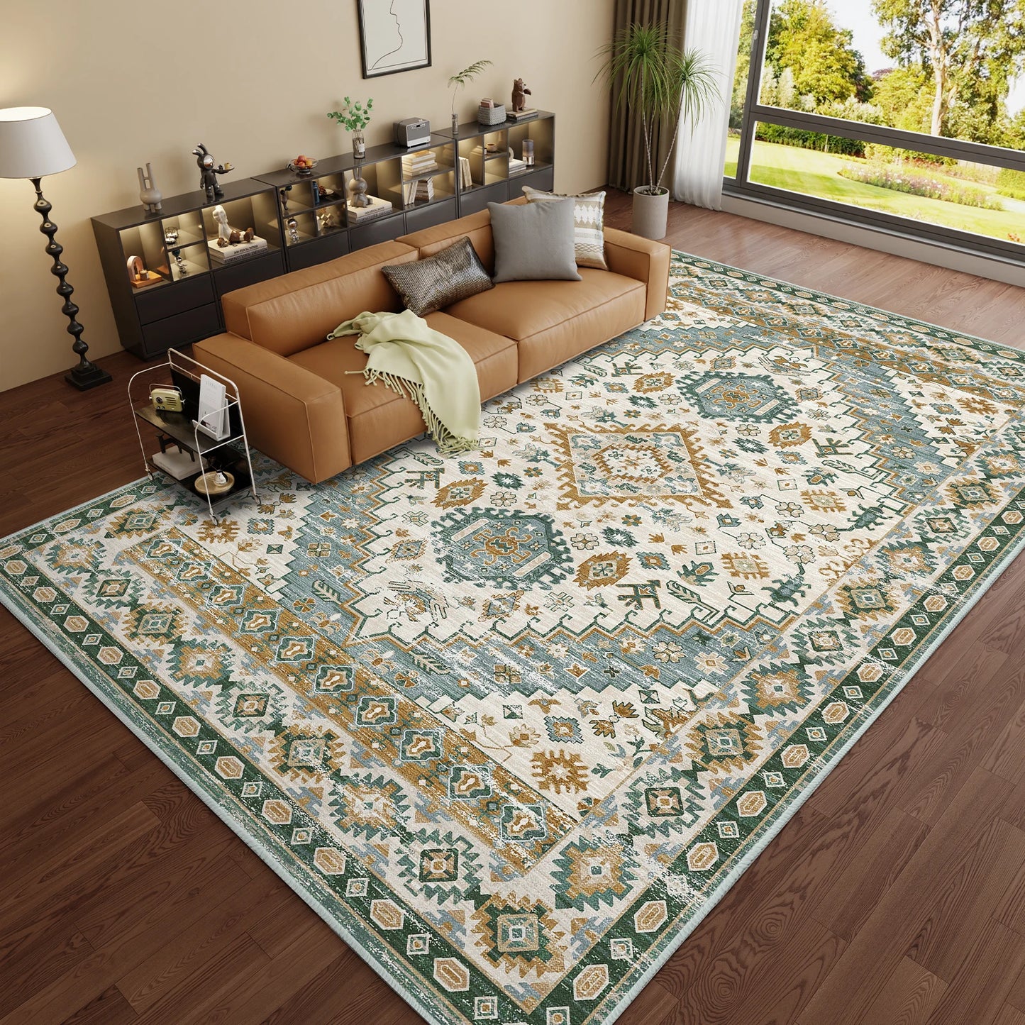 Washable decorative Rug