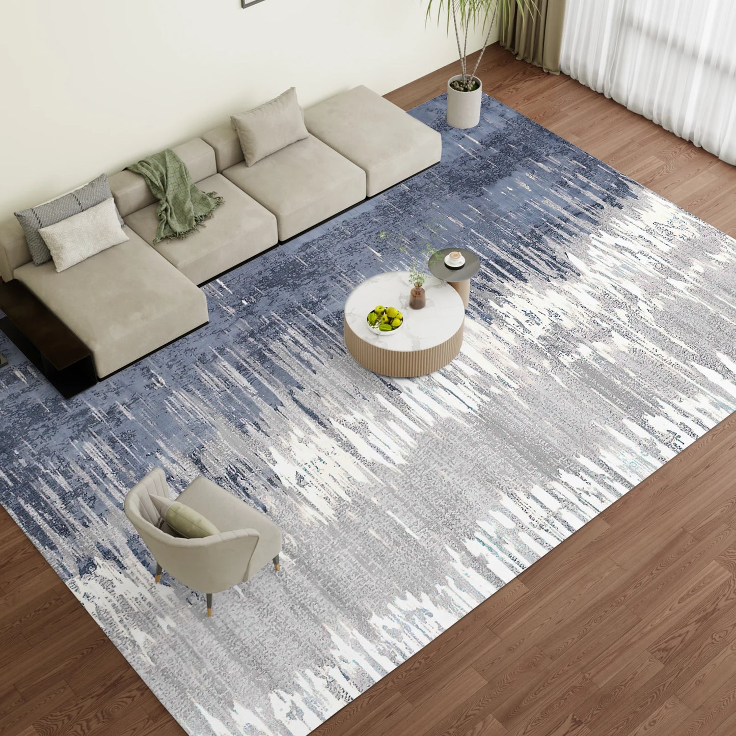 Washable decorative Rug