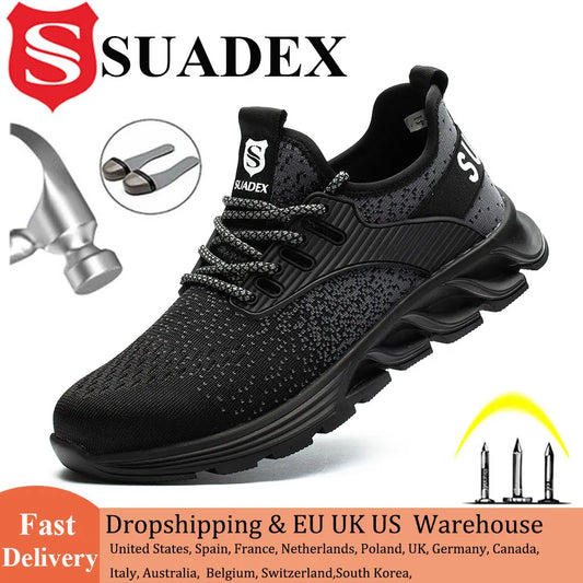 Men/Women Safety Shoes Steel Toe Boots